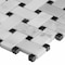 Msi Greecian White Basketweave 12 In. X 12 In. X 10Mm Polished Marble Mesh-Mounted Mosaic Tile, 10PK ZOR-MD-0118 - alternate 5